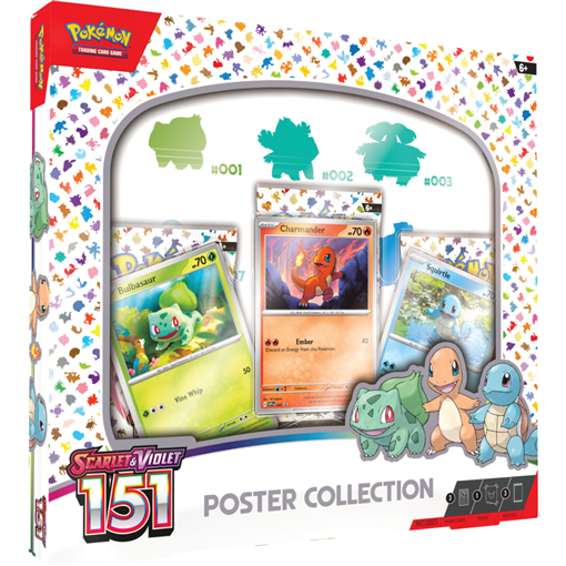 Pokemon - Collezione con Poster "Scarlatto e Violetto 151"