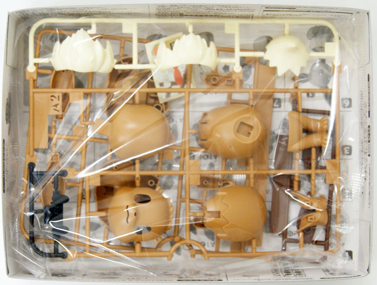 1 × Bandai Pokemon Plamo Quick!! Eevee Plastic Model