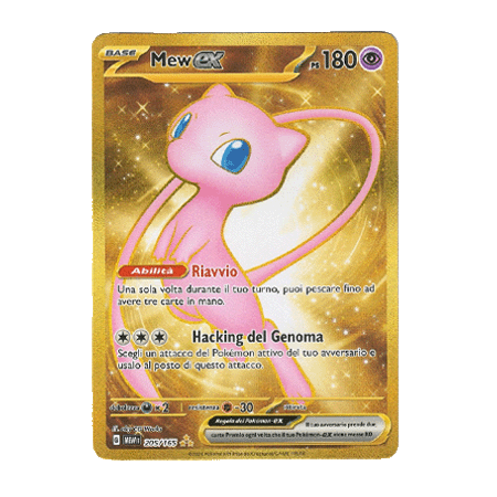 205-165 Mew ex Gold Rara Segreta (IT) – MINT
