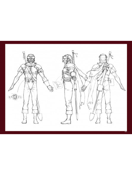 BERSERK (Movie) ART BOOK Character