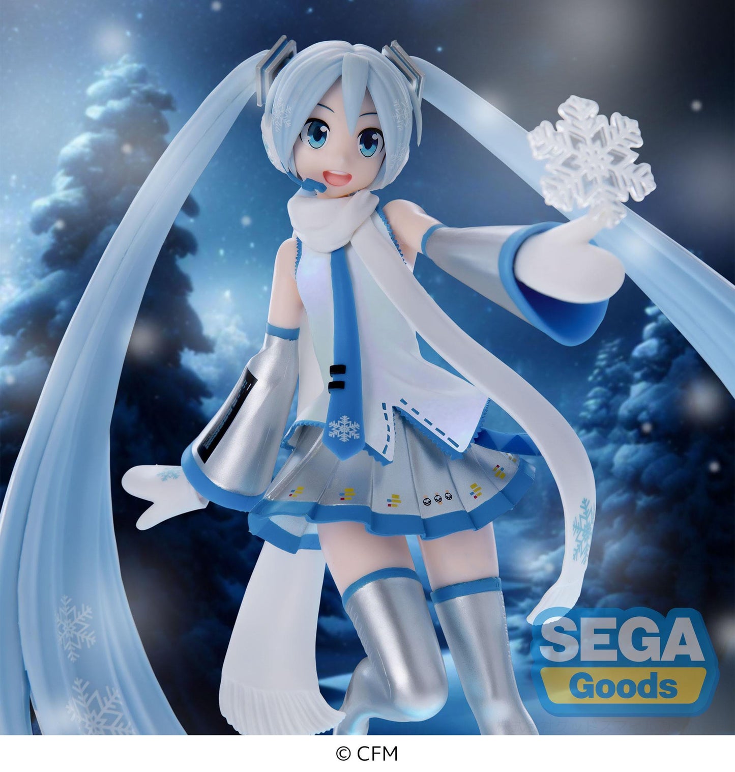 Hatsune Miku Luminasta PVC Statue Snow Miku Sky Town Ver. 22 cm