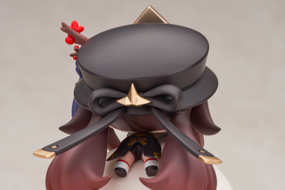 Genshin Impact PVC Statue Hu Tao Chibi Chara Yurayura Stand Ver. 10 cm