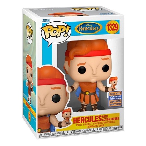 Vinyl Funko POP! Hercules - Hercules With Action Figure (Limited Edition) 1329