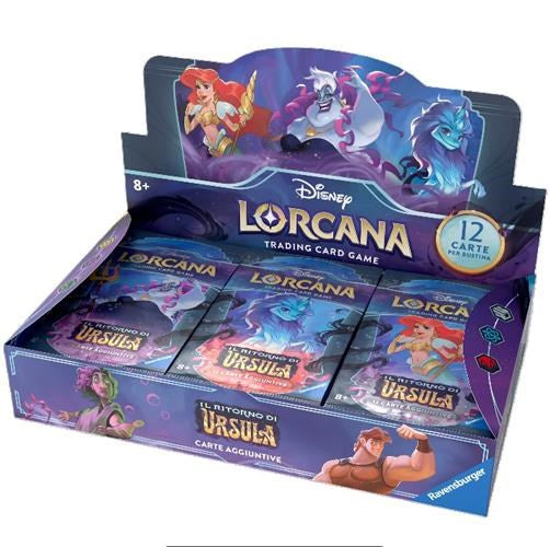Lorcana - Il Ritorno di Ursula - Booster Pack Display da 24 Buste (ITA)