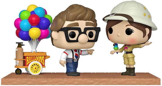 Vinyl Funko POP! Disney UP - Carl & Ellie With Balloon Cart ( Special Edition) 1152