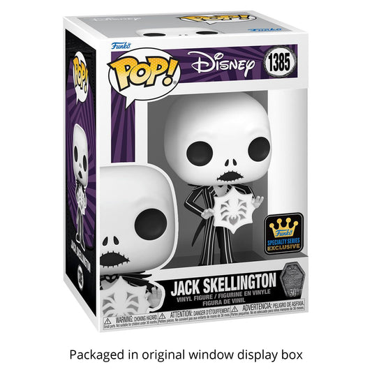 Vinyl Funko POP! Nightmare before Christmas - Jack Skellington w/Snowflake (Special Edition) 1385