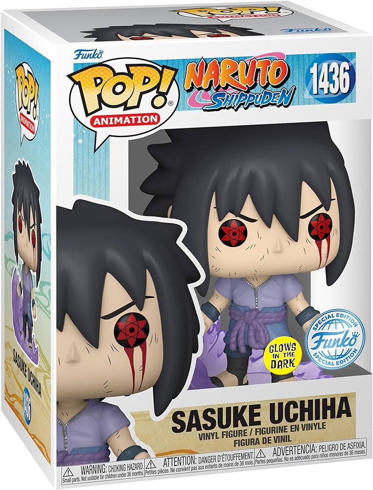 Vinyl Funko POP! Naruto Shippuden - Sasuke Uchiha (Special Edition) 1436