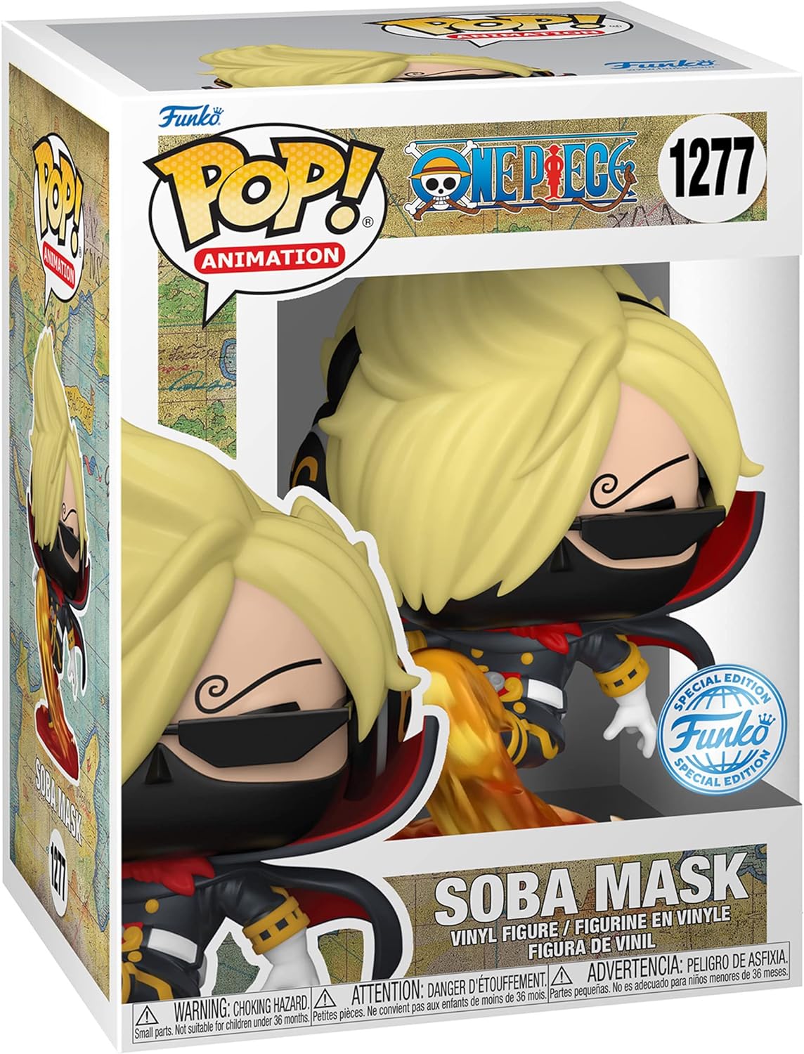Vinyl Funko POP! One Piece - Soba Mask 1277 (Special Edition)