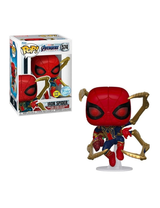 Vinyl Funko POP! Avengers Endgame - Iron Spider 574 (Glows in the Dark -Special Edition)