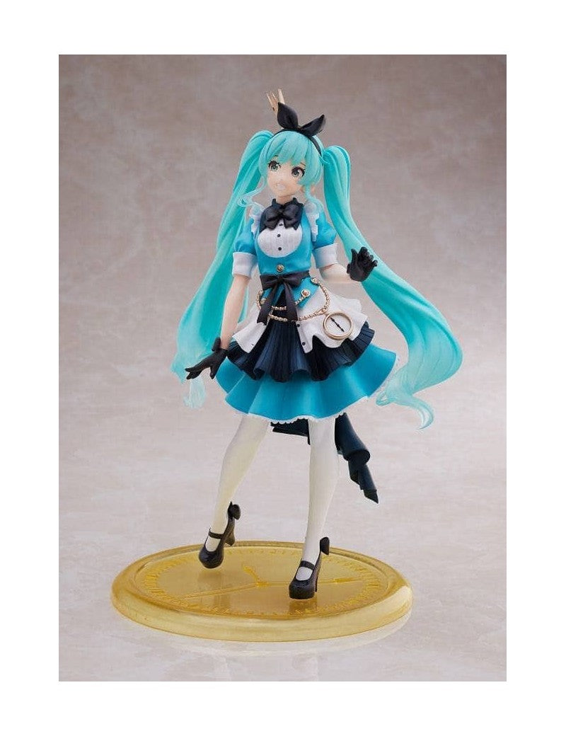 Vocaloid PVC Princess AMP Statue Hatsune Miku Alice Ver. 18 cm (re-run)