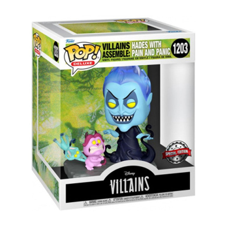 Vinyl Funko POP! Disney - Hades With Pain And Panic 1203 (Special Edition)