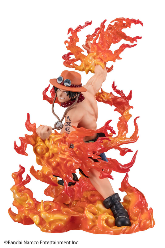 One Piece FiguartsZERO PVC Statue (Extra Battle) Portgas. D. Ace -One Piece Bounty Rush 5th Anniversary- 17 cm