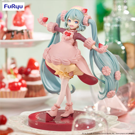 Hatsune Miku SweetSweets Series PVC Statue Strawberry Chocolate Short 17 cm