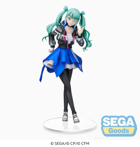 Hatsune Miku SPM PVC Statue Street Sekai Miku 21 cm