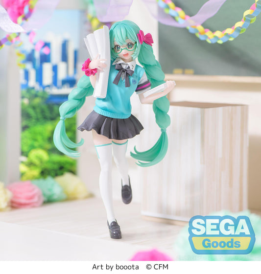 Hatsune Miku Luminasta PVC Statue Hatsune Miku 16th Anniversary Booota Ver. 18 cm