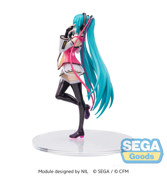 Hatsune Miku Series Luminasta PVC Statue Project DIVA MEGA39's Hatsune Miku - Star Voice 18 cm