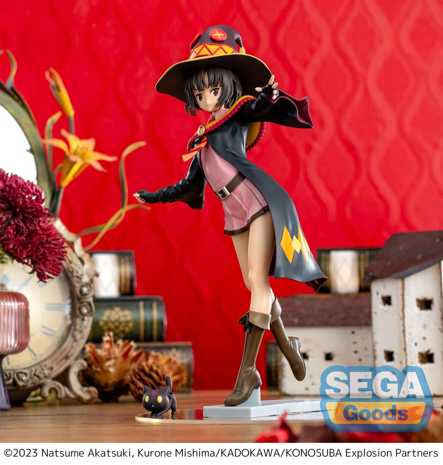 Konosuba - An Explosion on This Wonderful World! Series Luminasta PVC Statue Megumin with Chomusuke 22 cm