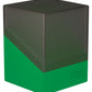 Ultimate Guard Boulder Deck Case 100+ SYNERGY Black/Green