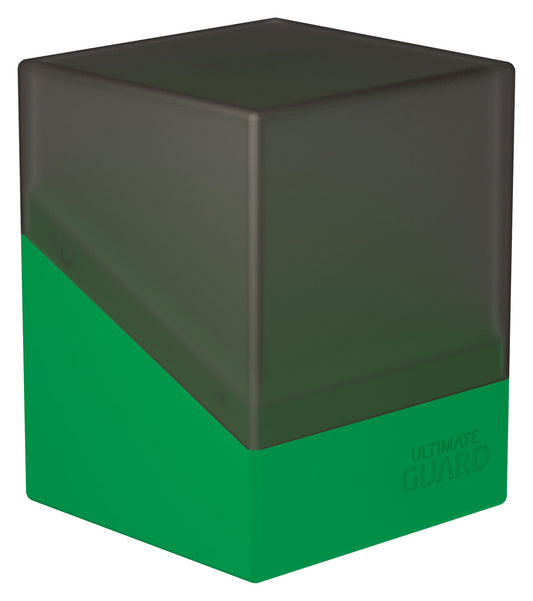 Ultimate Guard Boulder Deck Case 100+ SYNERGY Black/Green