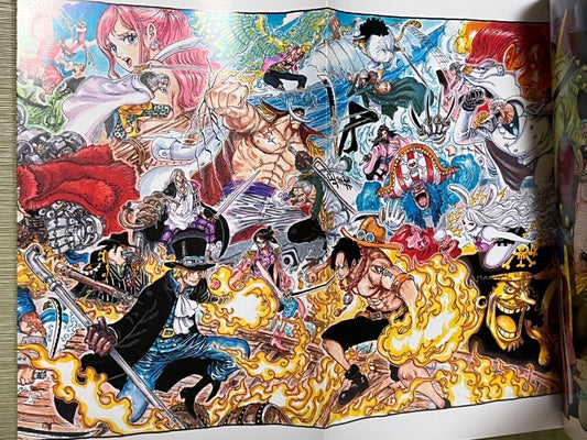 ONE PIECE Eiichiro Oda Illustration COLOR WALK 10 DRAGON