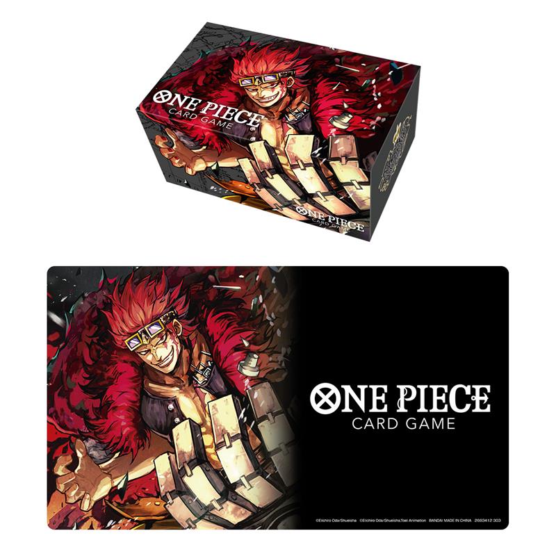 One Piece Card Game Playmat and Storage Box Set -Eustass "Captain" Kid (Max 1x Store)