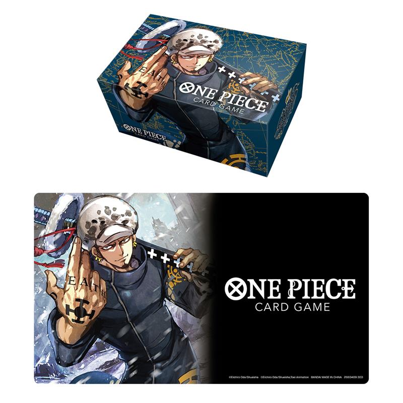 One Piece Card Game Playmat and Storage Box Set -Trafalgar Law (Max 1x Store)