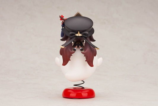 Genshin Impact PVC Statue Hu Tao Chibi Chara Yurayura Stand Ver. 10 cm