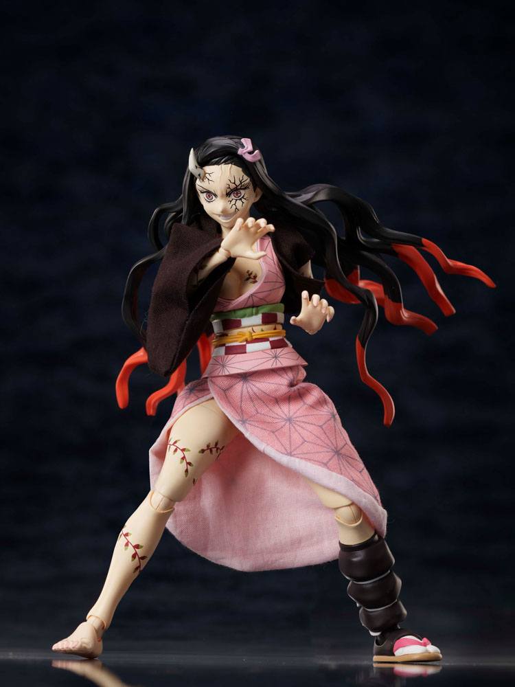 Demon Slayer: Kimetsu no Yaiba BUZZmod Action Figure 1/12 Nezuko Kamado Demon Advancing Ver. 15 cm