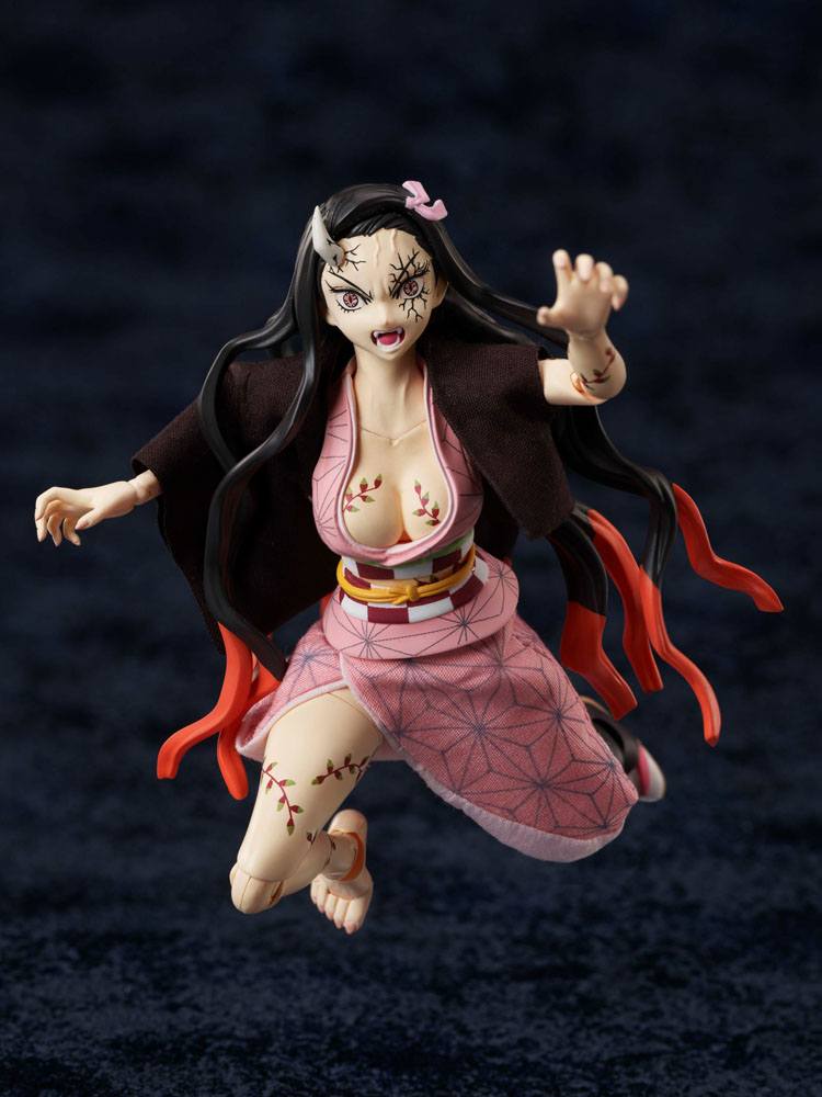 Demon Slayer: Kimetsu no Yaiba BUZZmod Action Figure 1/12 Nezuko Kamado Demon Advancing Ver. 15 cm