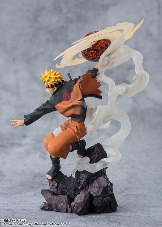 Naruto Shippuden Figuarts ZERO Extra Battle PVC Statue Naruto Uzumaki-Sage Art: Lava Release Rasenshuriken 24 cm