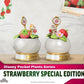 Disney Mini Diorama Stage Statues Pocket Plants Series Strawberry Special Edition Set 12 cm