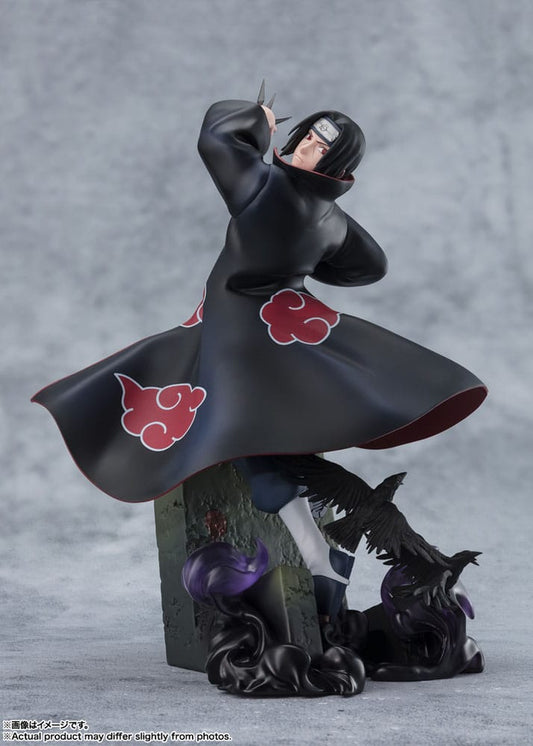 Naruto Shippuden FiguartsZERO Extra Battle PVC Statue Itachi Uchiha -The Light & Dark of the Mangekyo Sharingan- 24 cm