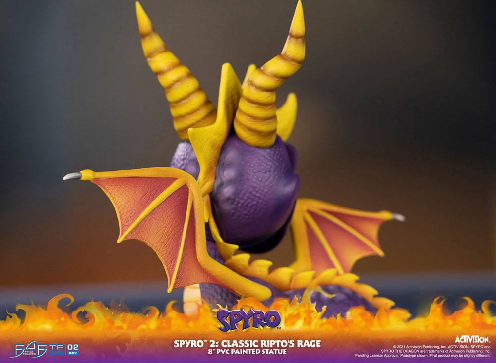 Spyro 2: Statua in PVC Ripto's Rage Spyro 20 cm
