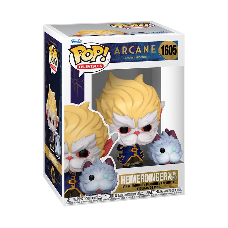 Vinyl Funko POP! Arcane -  Heimerdinger 1605