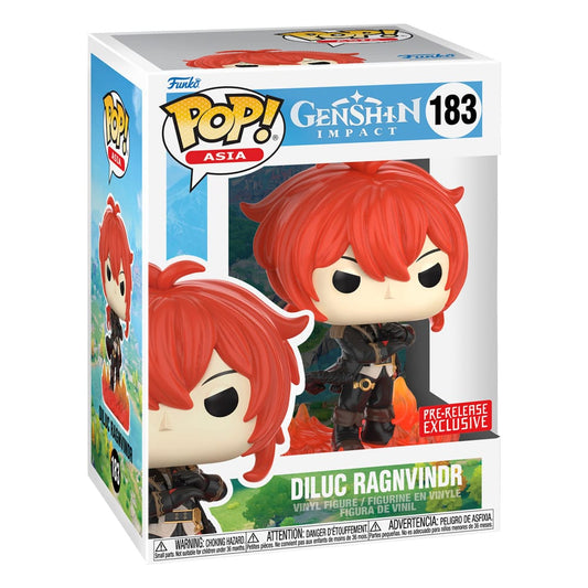 Vinyl Funko POP! Genshin Impact - Diluc Ragnvindr 183