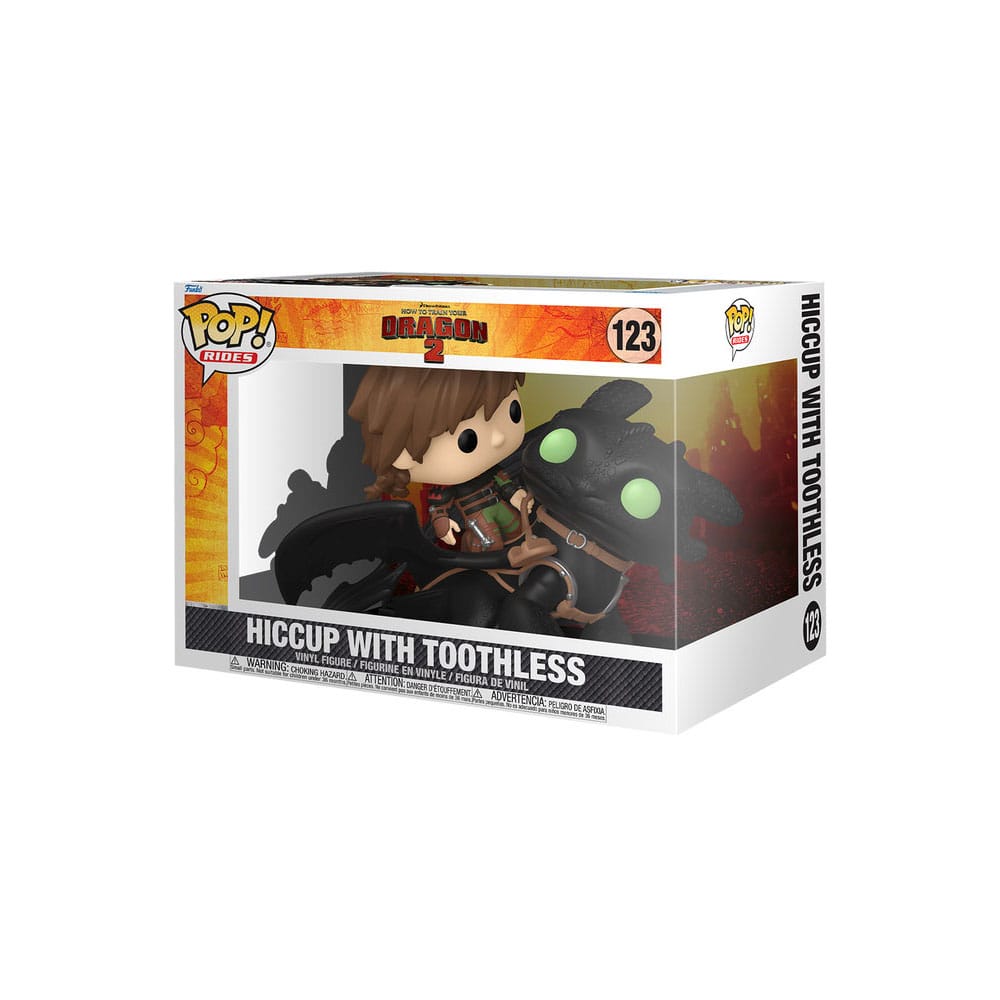 Vinyl Funko POP! Dragon 2 - Hiccup w/Toothless 123