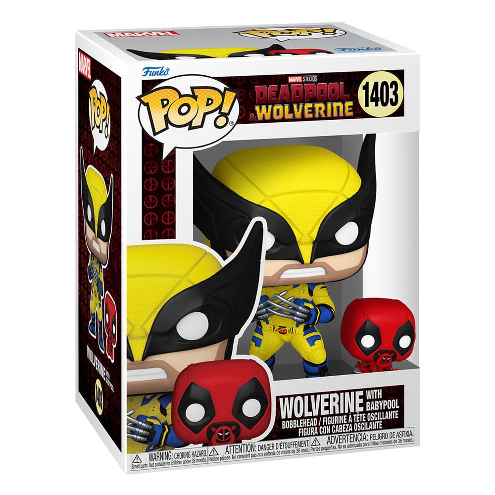 Vinyl Funko POP! Deadpool & Wolverine -Wolverine w/ Babypool 1403