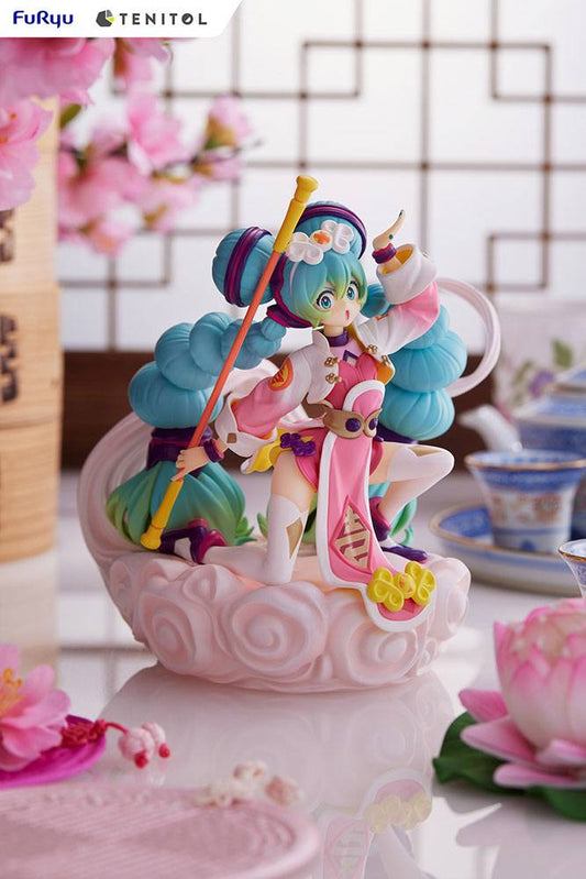 Hatsune Miku Tenitol PVC Statue Hatsune Miku China Ver. 14 cm