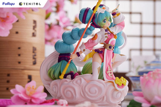 Hatsune Miku Tenitol PVC Statue Hatsune Miku China Ver. 14 cm