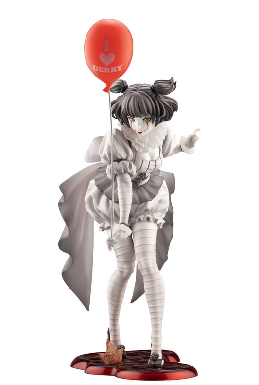 Stephen Kings It 2017 Bishoujo PVC Statue 1/7 Pennywise Monochrome 25 cm