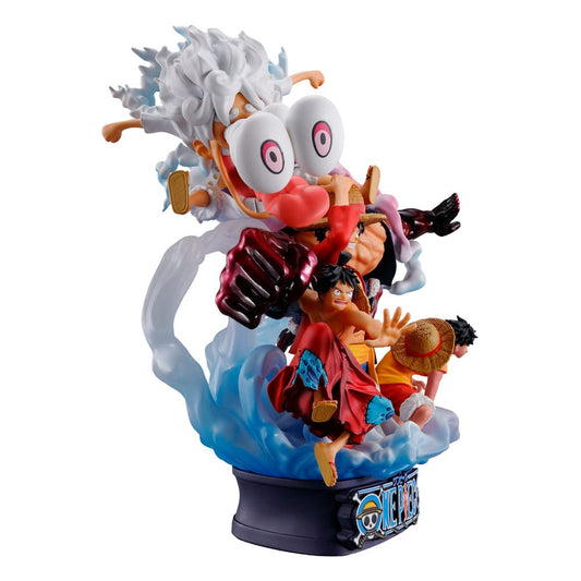 One Piece Petitrama DX PVC Mini Statue Logbox Re Birth Luffy Special Vol. 02 15 cm