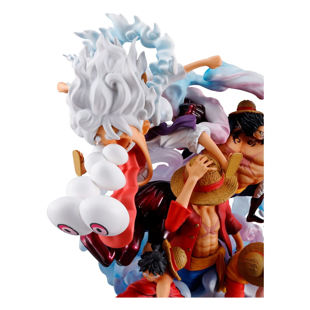 One Piece Petitrama DX PVC Mini Statue Logbox Re Birth Luffy Special Vol. 02 15 cm
