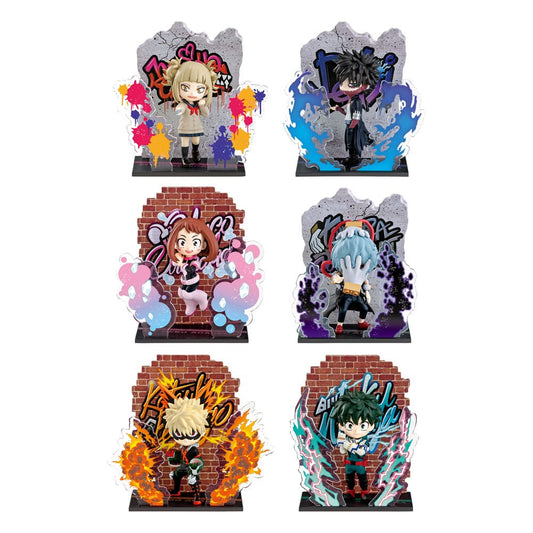 My Hero Academia - Wall Art Collection Mini Figures 6 cm Heroes & Villains