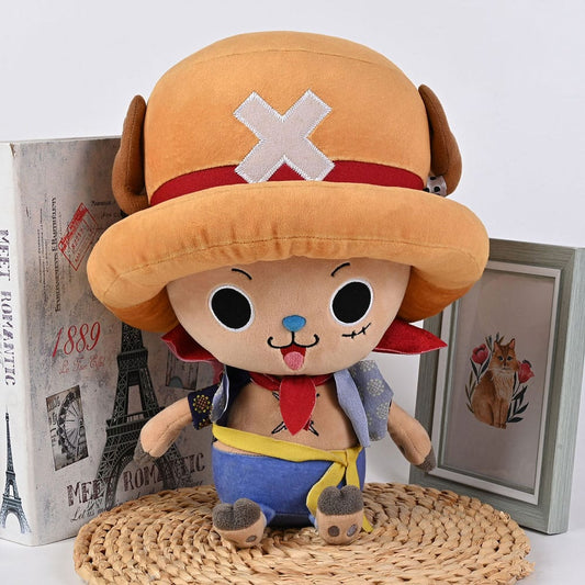 One Piece Plush Figure Chopper x Ruffy New World Ver. 25 cm