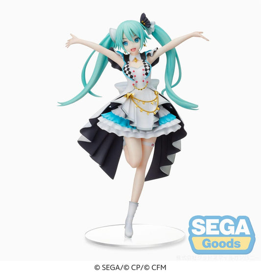 Hatsune Miku SPM PVC Statue Stage Sekai Miku 21 cm