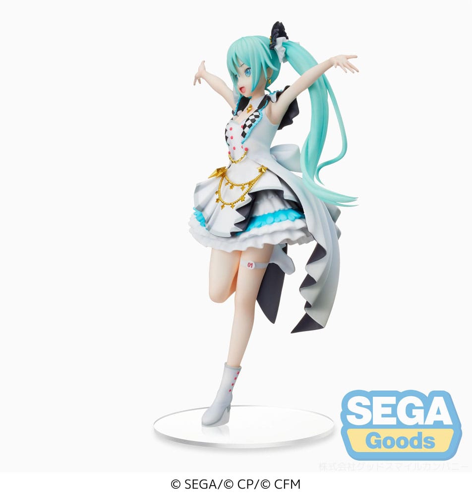 Hatsune Miku SPM PVC Statue Stage Sekai Miku 21 cm