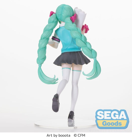 Hatsune Miku Luminasta PVC Statue Hatsune Miku 16th Anniversary Booota Ver. 18 cm