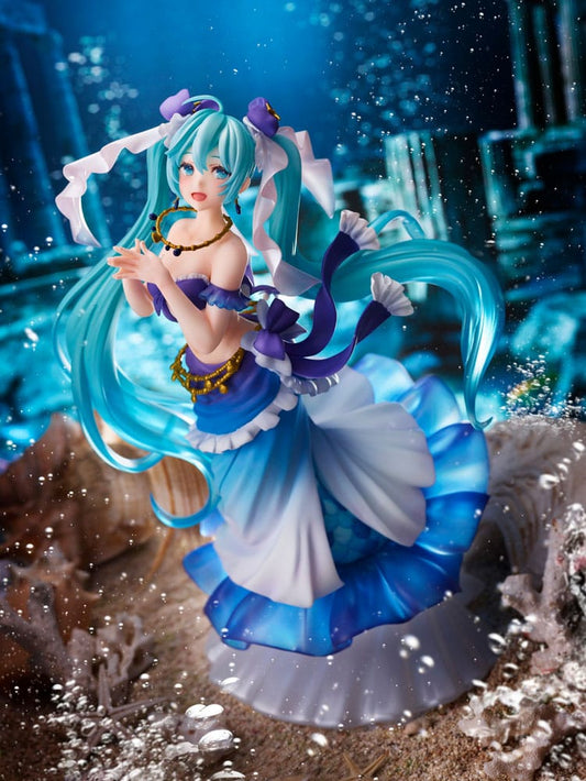 Hatsune Miku AMP PVC Statue Princess Mermaid Ver. 21 cm